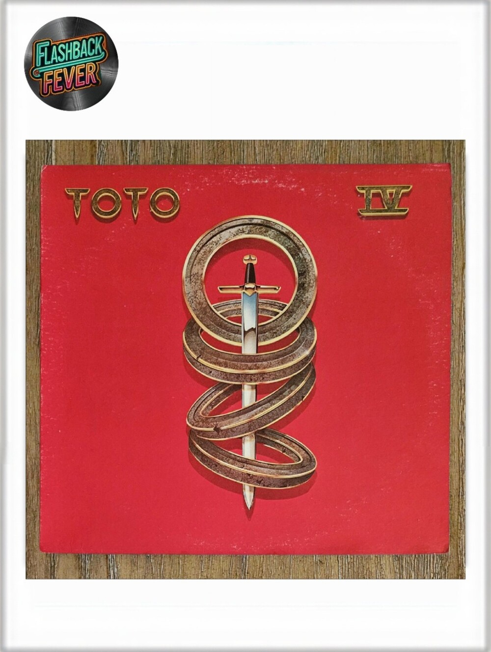TOTO•Toto IV•1982 US Stereo (#FC 37728)•Carrollton Pressing